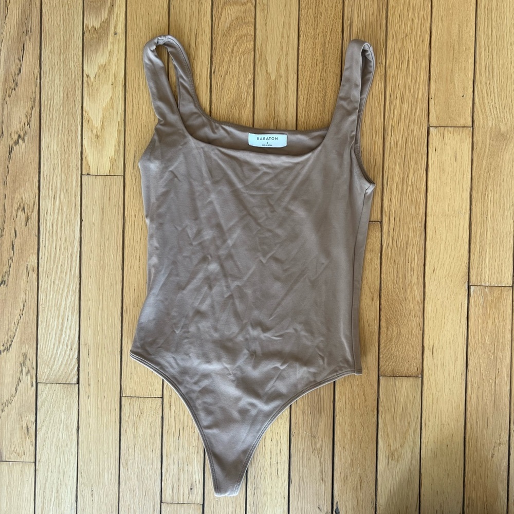 Babaton contour squareneck bodysuit